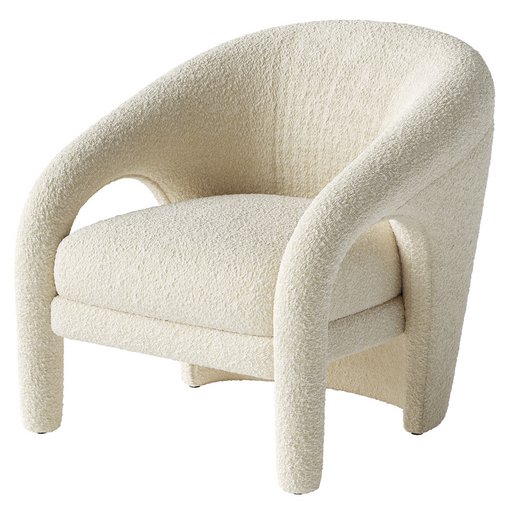 Vladimir Kagan sculptural lounge armchair for Weiman 3d model Download Maxve