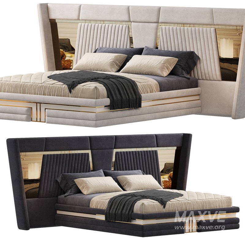 Hermes Modern Bed