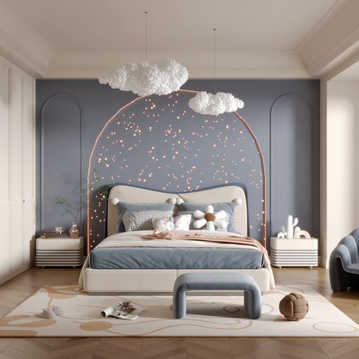 Modern bedroom 3d model Download Maxve