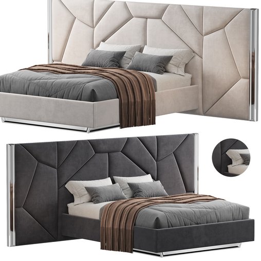 Montreal Luxury Bedroom 3d model Download Maxve