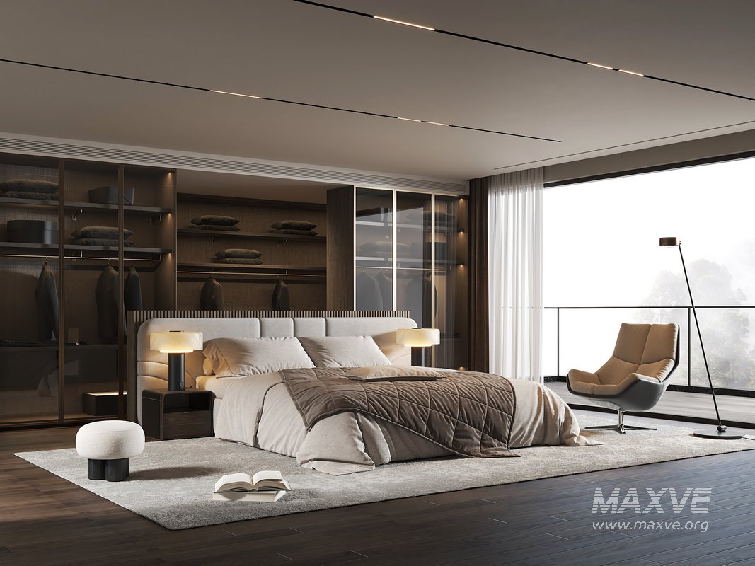 Modern bedroom