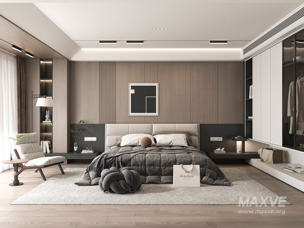 Modern bedroom