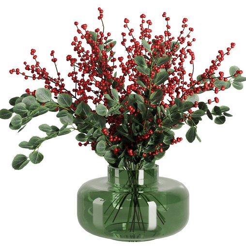 Bouquet Christmas Set3 3d model Download Maxve