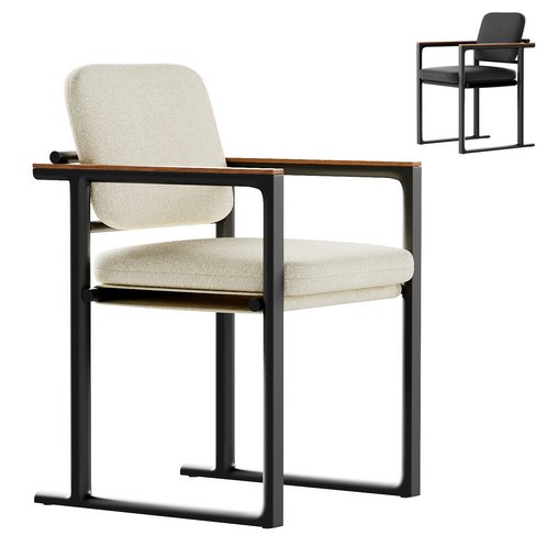 Tulum chair 3d model Download Maxve
