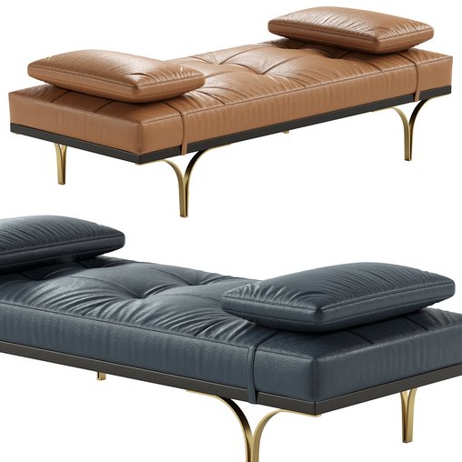 HEAD TO HEAD DAYBED 3d model Download Maxve
