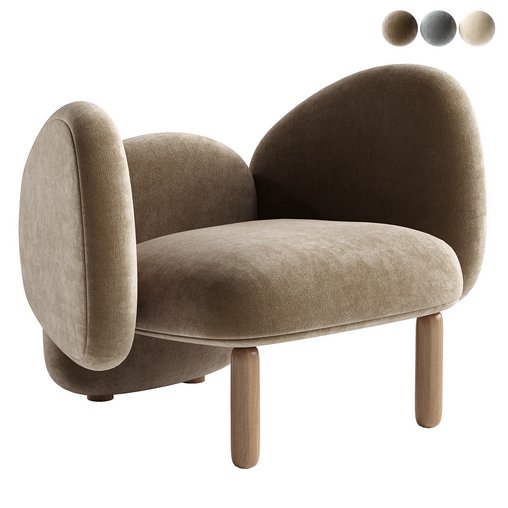 Dumbo Chair 3d model Download Maxve