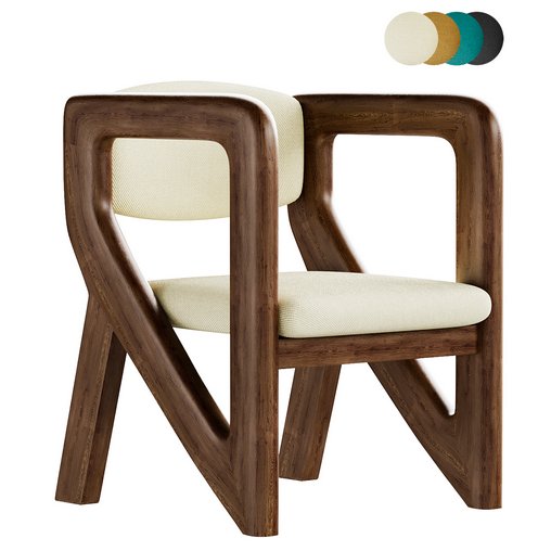 Caderia chair 3d model Download Maxve
