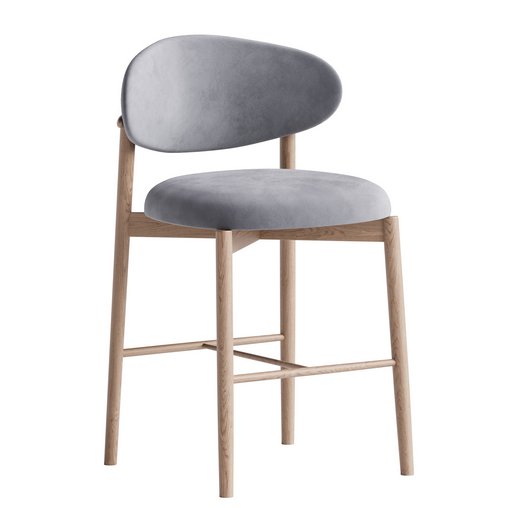 Scandinavian bar stools 3d model Download Maxve