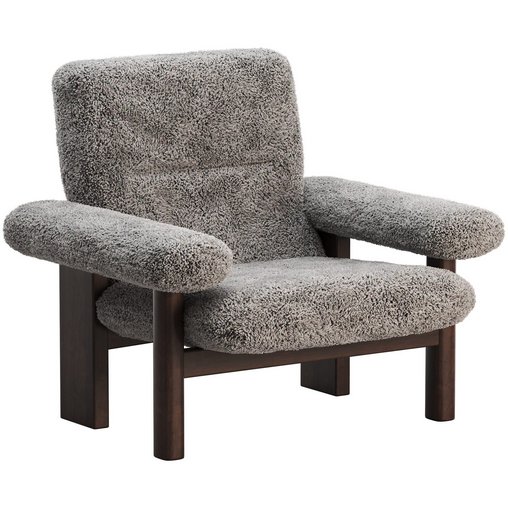 Brasilia lounge chair 3d model Download Maxve