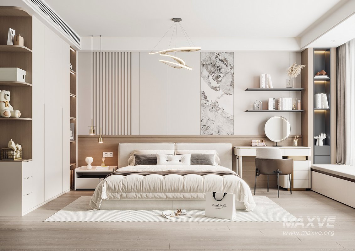 Modern bedroom