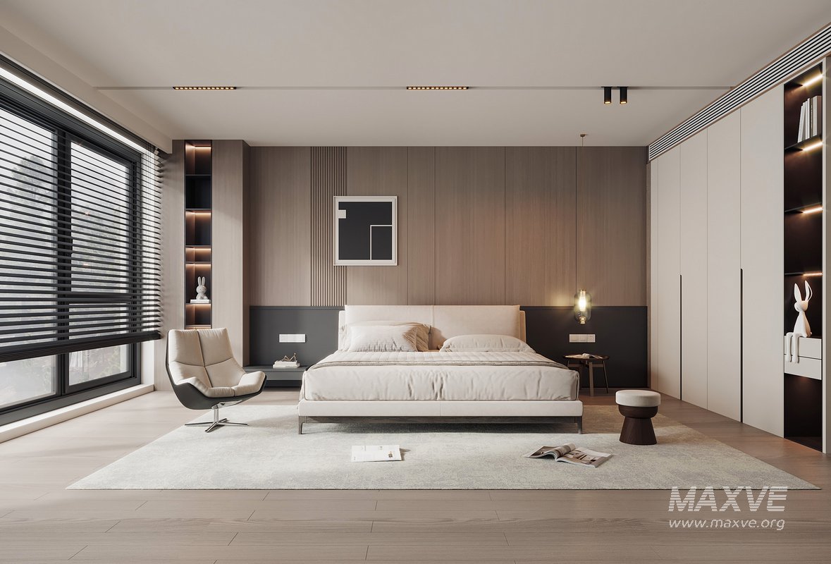 Modern bedroom