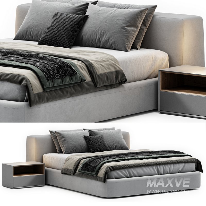 Siena bed by Como