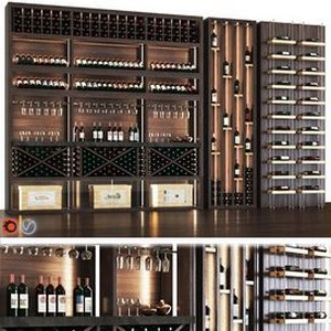 wine cellar 3d model Download Maxve