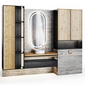 Bathroom Furniture06 3d model Download Maxve