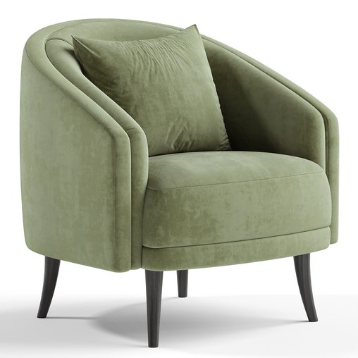 Marguerite Lounge Chair 3d model Download Maxve