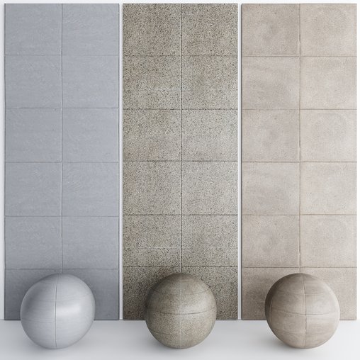 ceramic tile 3d model Download Maxve