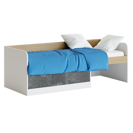 Combined bed TriYa Charlie 3d model Download Maxve
