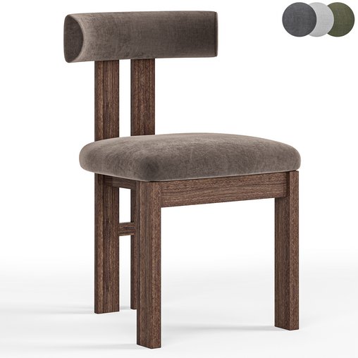 Hygiea Modern Dining Chair 3d model Download Maxve