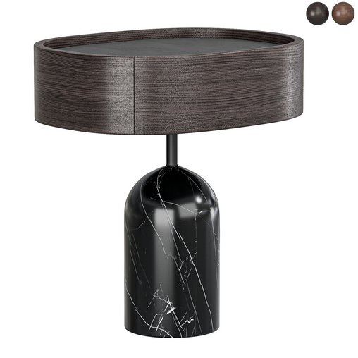 Ekero Night Bedside Table By Casadesign 3d model Download Maxve