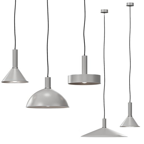 HANGING LAMP COLLECT LIGHTING 3d model Download Maxve