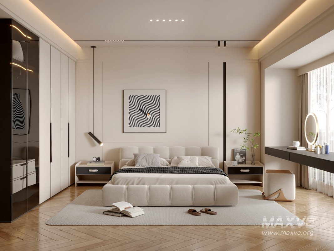 Modern bedroom