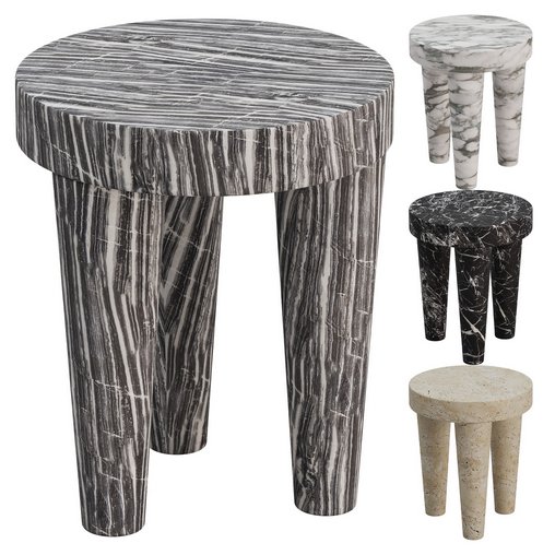 Tribute Stool Small 3d model Download Maxve