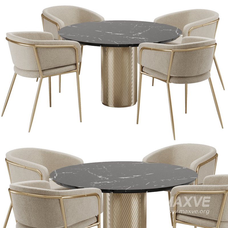 Dinning chair and table42