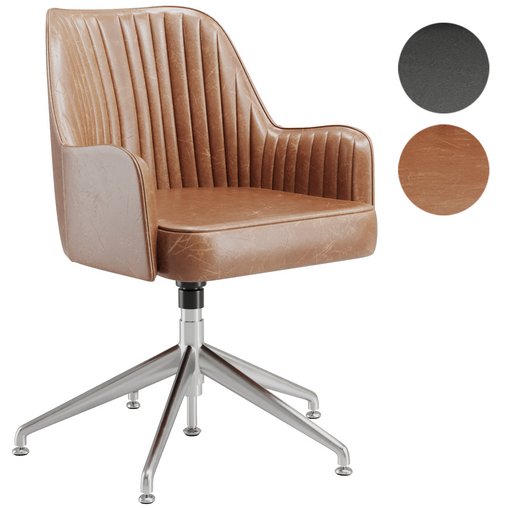 Curie Swivel Chair 3d model Download Maxve