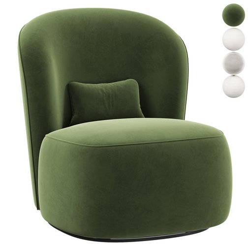 Dantone Home Chair 3d model Download Maxve