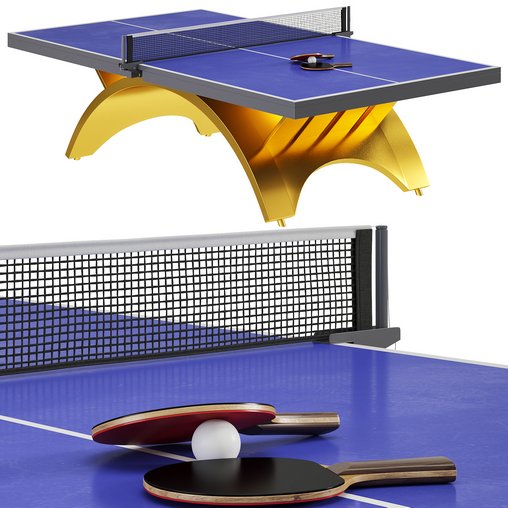 Profesyonel Ping Pong Tennis Table by Turkish Alibaba 3d model Download Maxve