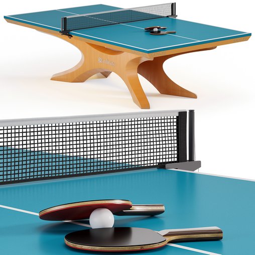 Professional tennis table SAN EI Infinity Rio by Billiardvip 3d model Download Maxve