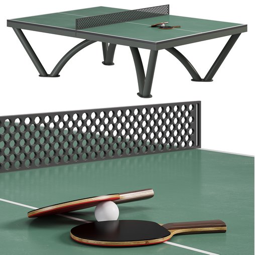 Tennis table City Power Outdoor by Adanatgroup 3d model Download Maxve