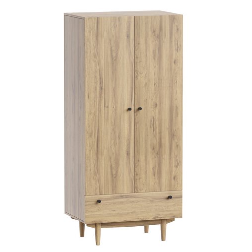 Hinged wardrobe Orland-2 Wood 3d model Download Maxve
