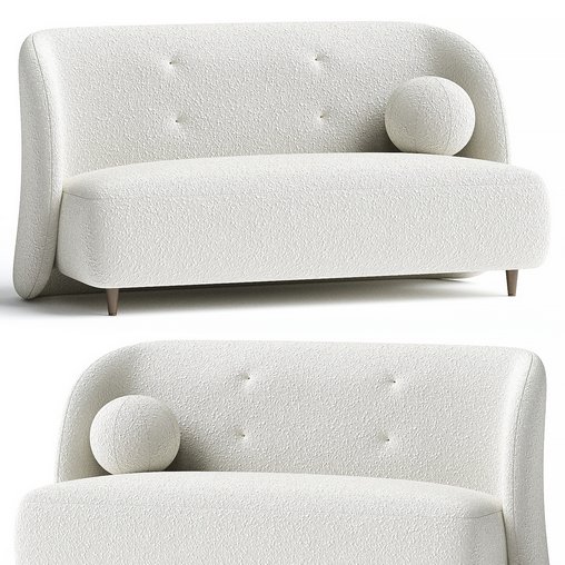 Artipieces Uzal sofa 3d model Download Maxve