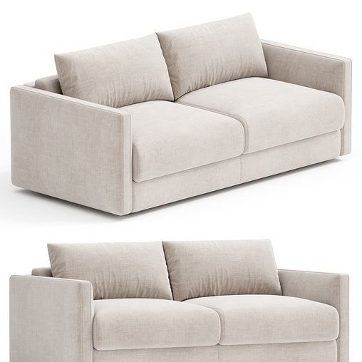 BEAUMONT sofa By Domkapa 3d model Download Maxve