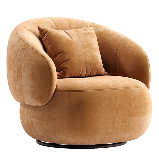 Winnie armchair 3d model Download Maxve