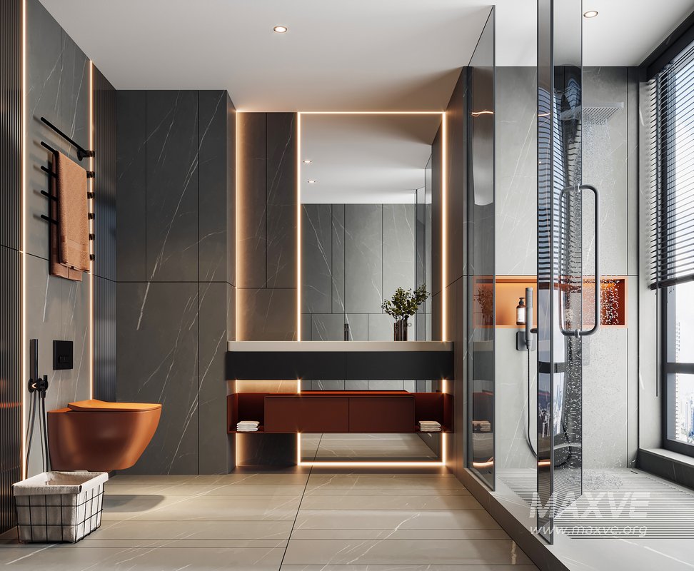 Modern bathroom