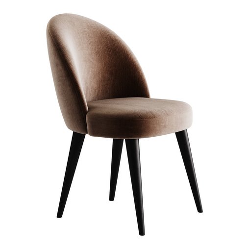 Dining soft chair Timon I 3d model Download Maxve