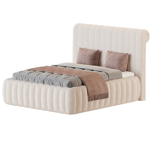 Casa Padrino luxury double bed 3d model Download Maxve