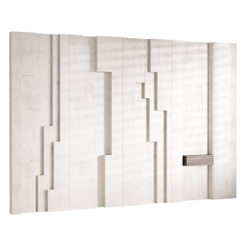 Decorative Wall panel 70 3d model Download Maxve
