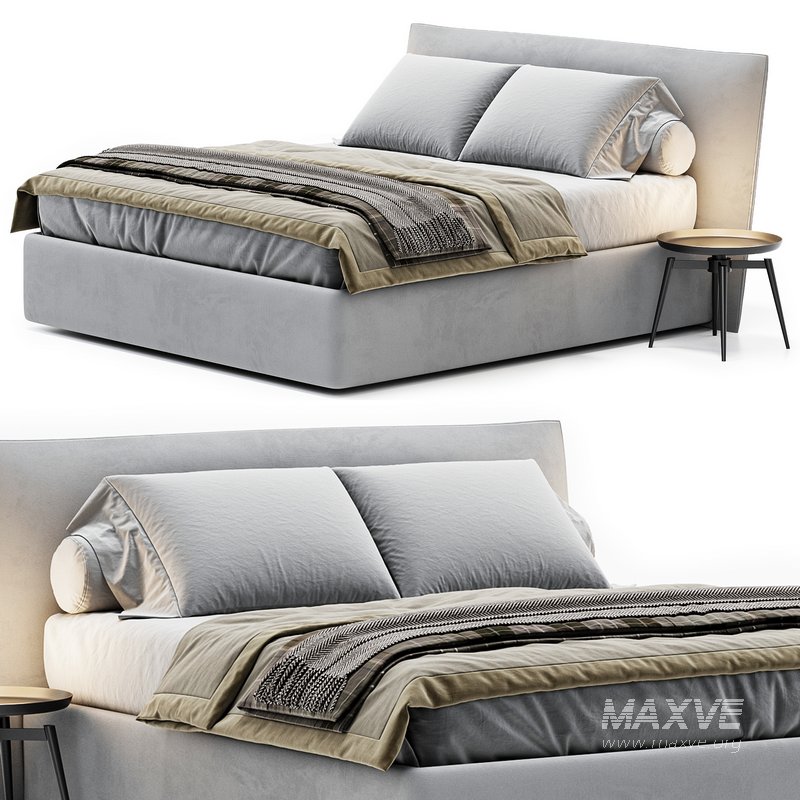 Toffee bed by Caccaro