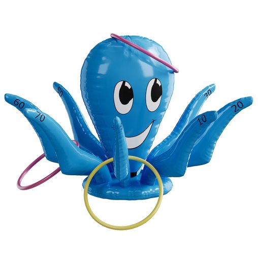 Inflatable Smiling Octopus Ring Toss Game 3d model Download Maxve