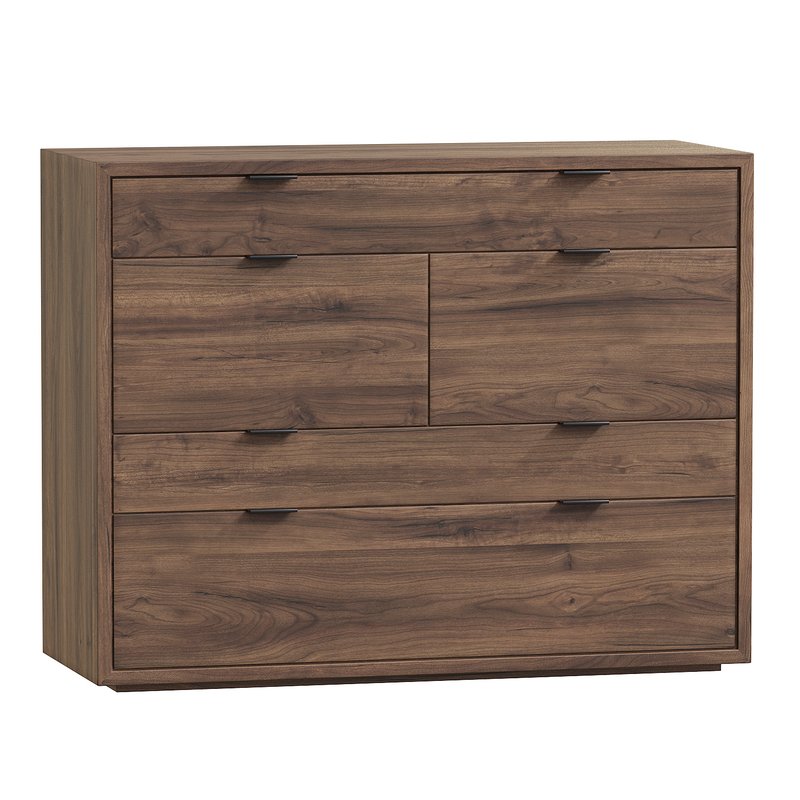 Drawer Chest Of Drawers In Solid Oak