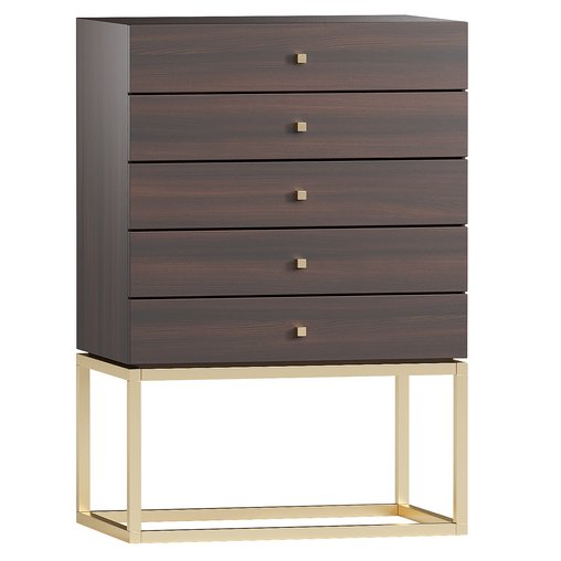 Chest of Drawers Laskasas Ester Tallboy 3d model Download Maxve