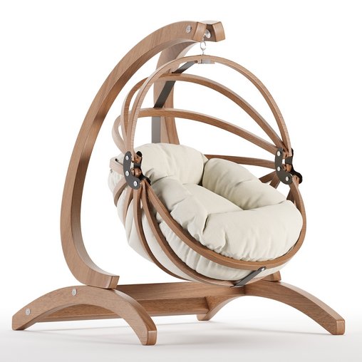 Gaya Hammock Hanging Basket Chairs 3d model Download Maxve