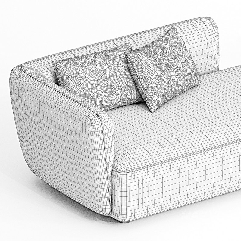 BOCA TOMMY SOFA 3d model Download Maxve