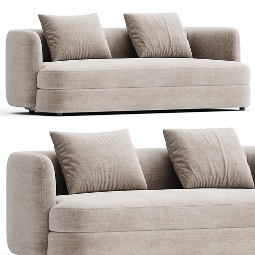 ECHO Sofa By HC28 Cosmo 3d model Download Maxve