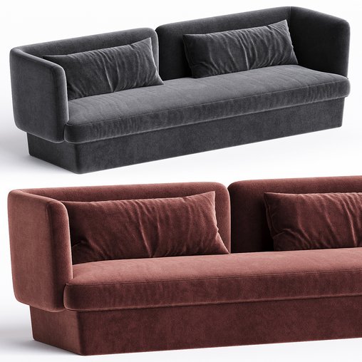 Dolly Sofa 3d model Download Maxve