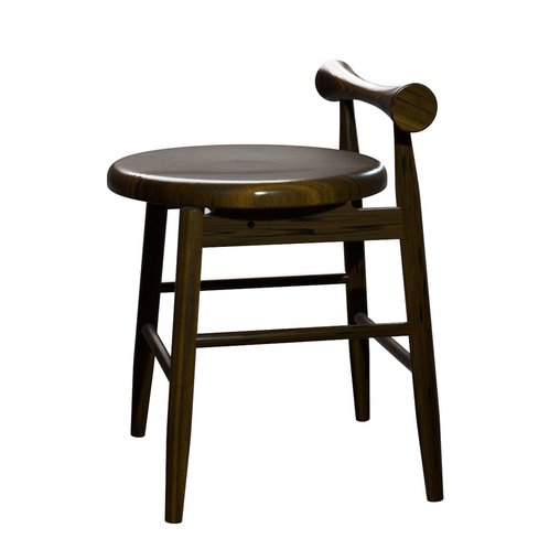 Wooden stool 3D print model 3d model Download Maxve