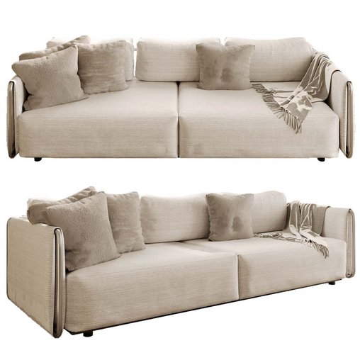 sofa modern 3d model Download Maxve